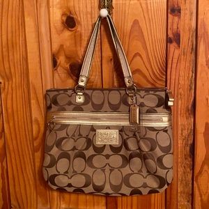 Large Coach tote